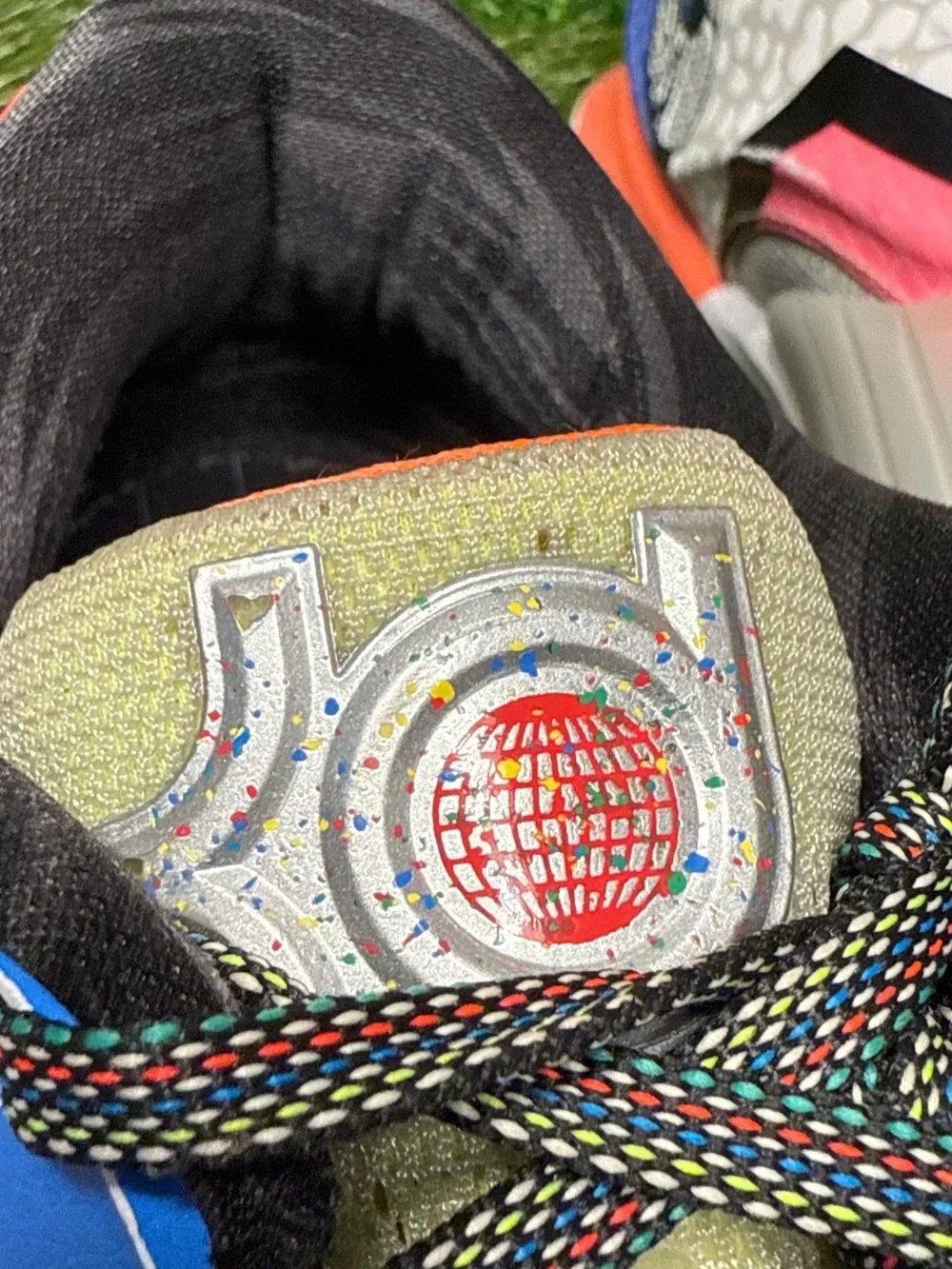 Nike KD 7 VII SE What The KD Multicolor Durant Men’s Size 9.5 Sneakers Shoes